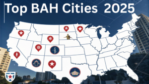 Read more about the article Top Cities with the Highest BAH Rates in 2025: Where Service Members Benefit the Most